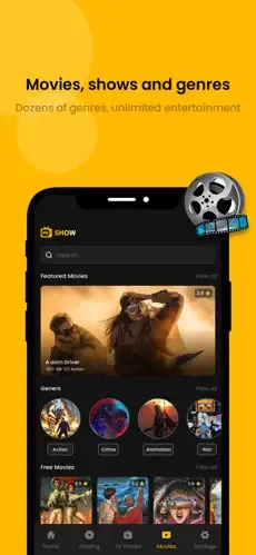sony-bravia-2-65-inch Movies and shows
